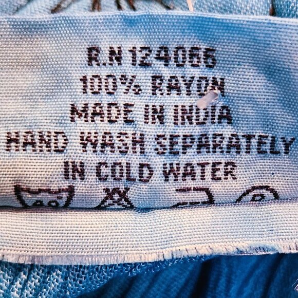 NWT Shoreline Turquoise V-Neck Embroidered Tunic - 1X - Picture 7 of 8